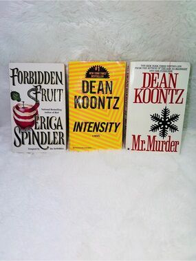 Forbidden Fruit, Intensity, and Mr.Murder Romantic & Mystery Book Bundle 📚